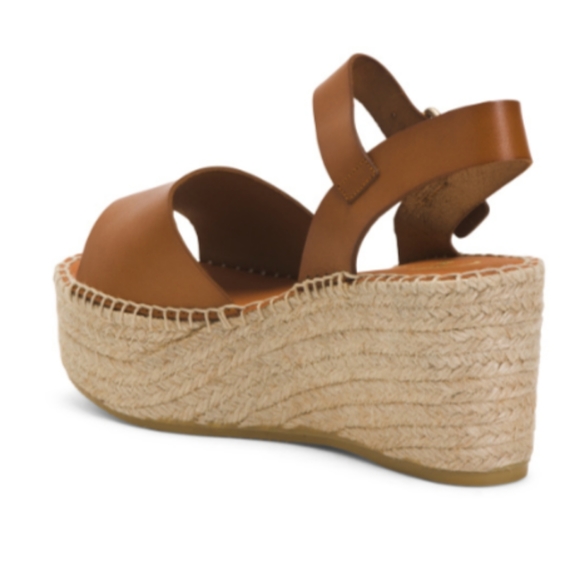 Suede Espadrilles Platforms. - Picture 2 of 2